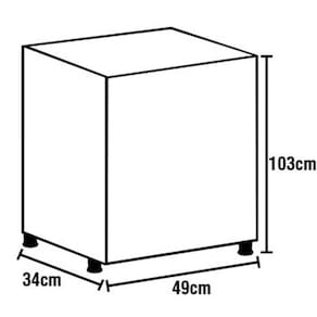 Mesa de cabeceira Pura Magia modelo Ben10 Happy - Branco - 3
