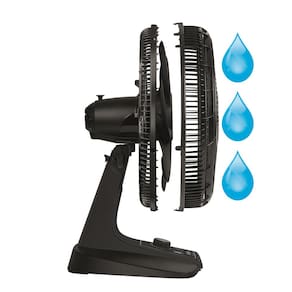 Ventilador de Mesa Arno Ultra Silence Force VU40 com 3 Velocidades - Preto