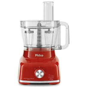 Multiprocessador de Alimentos Philco 9 em 1 PMP1600V com 1400W – Vermelho