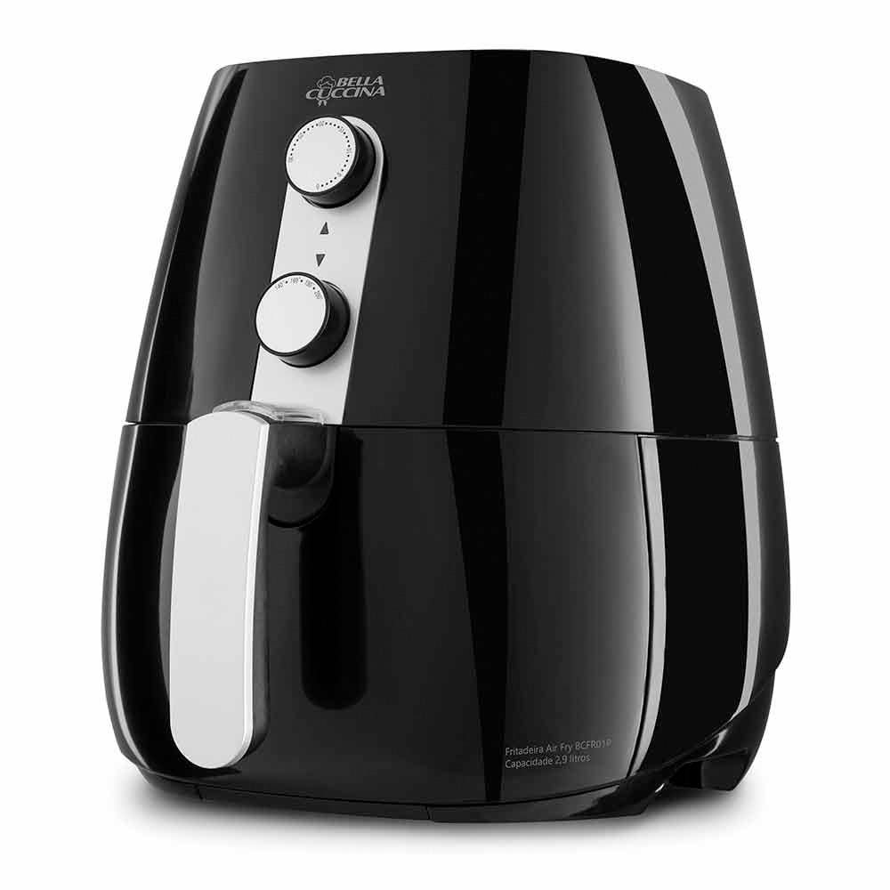 Fritadeira Elétrica Sem Óleo Air Fryer Fama Bellacuccina BCFR01 2,9 L