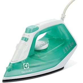 Ferro de Passar a Vapor Base Cerâmica com Spray Electrolux Easyline SIE70 Verde - 110V