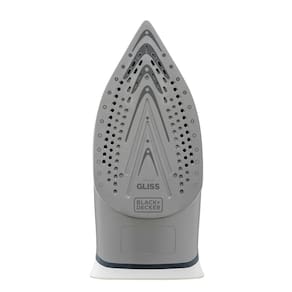 Ferro de Passar a Vapor Black Decker FX3060 com Base Antiaderente - Azul e Branco