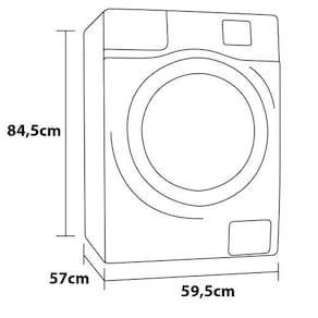 Secadora de Roupas 11kg Philco PSC11B Display Digital 16 Programas Branca - 110v - 3