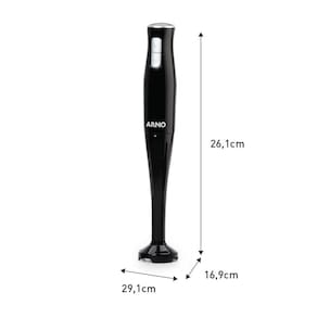 Mixer Arno Turbomix Pro 3 em 1 MX31 400W – Preto