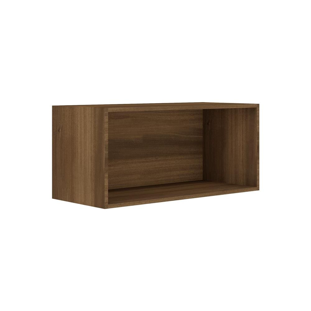 Armário de Geladeira Bartira Línea com 1 Porta - 80cm de largura - Nogueira/Platinum - 1