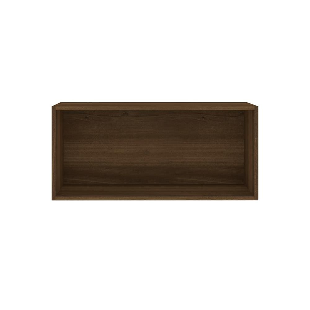 Armário de Geladeira Bartira Línea com 1 Porta - 80cm de largura - Nogueira/Platinum - 3