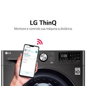Lava e Seca LG 11Kg/7Kg Smart VC4 com Inteligência Artificial AI DD™ CV5011TS4 - Inox
