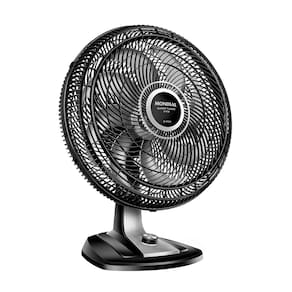 Ventilador de Mesa Mondial VTX-50-8P Preto - 50 cm - 110V