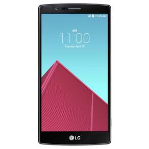 Smartphone LG G4 Dual Chip H818P em Couro Preto, com Tela de 5.5", Android 5.0, 4G, Câmera 16MP e Processador Hexa Core de 1.8 GHz