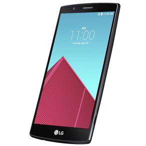Smartphone LG G4 Dual Chip H818P em Couro Preto, com Tela de 5.5", Android 5.0, 4G, Câmera 16MP e Processador Hexa Core de 1.8 GHz
