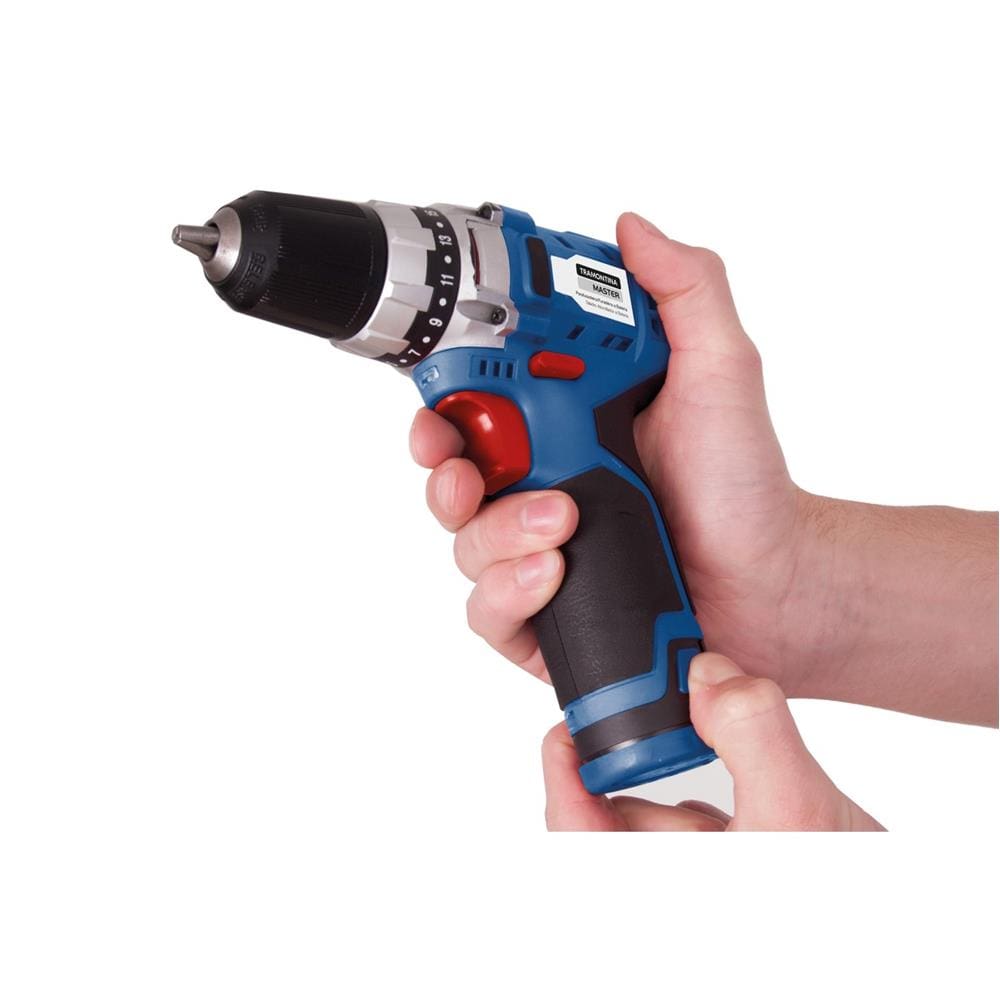 Parafusadeira e Furadeira Tramontina Master 3/8" à Bateria 10,8v 42403001 com Maleta - Bivolt - PARAFUSADEIRA FURAD BATERIA 10 8V AZ TRAMONTINA - 2