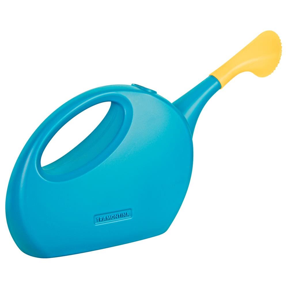 Regador de Jardim Tramontina em Plástico 7 Litros - Azul/Amarelo - REGADOR PARA JARDIM 7LITROS AZ TRAMONTINA - 2