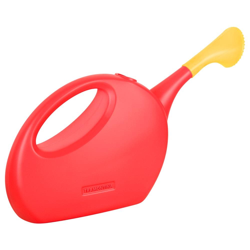 Regador de Jardim Tramontina em Plástico 7 Litros - Rosa/Amarelo - AEGADOR PARA JARDIM 7LITROS RS TRAMONTINA - 2