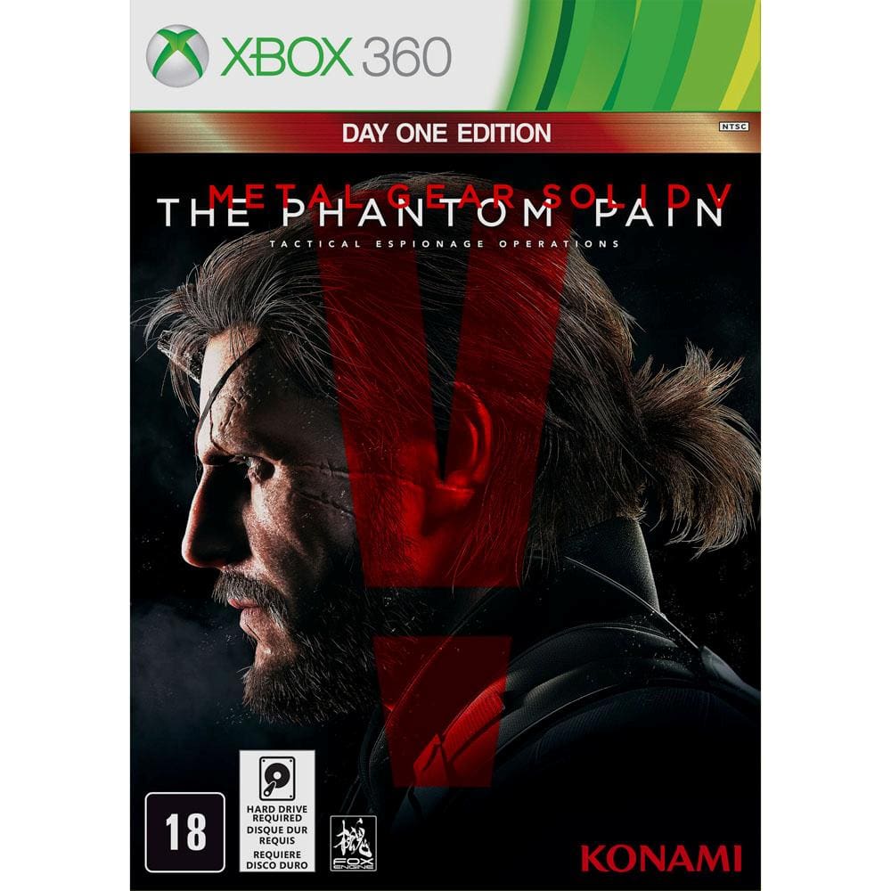 Jogo Metal Gear Solid V: The Phantom Pain (Day One Edition) - Xbox