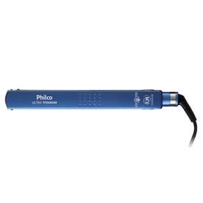 Chapinha | Prancha Philco Ultra Titanium 230ºC com Emissão de Íons Azul – Bivolt - 3