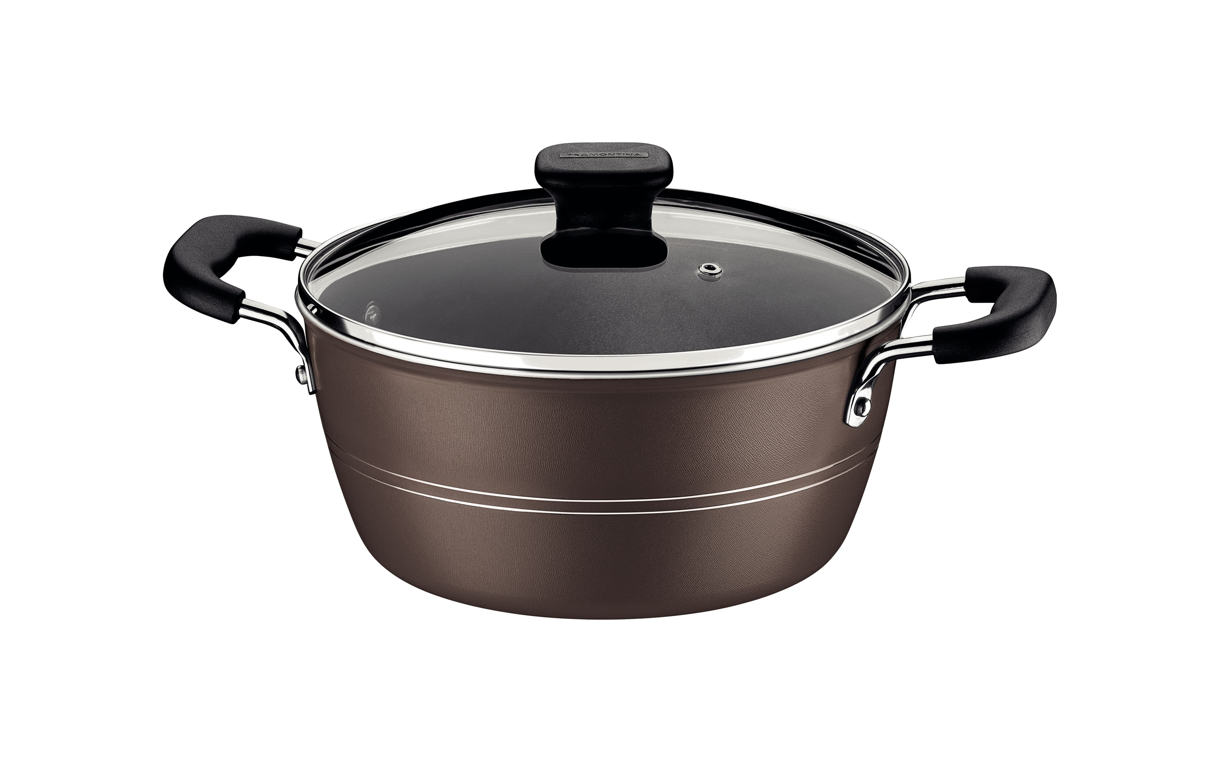 Jogo de Panelas Tramontina Sicilia 5 Peças Revestimento Antiaderente Starflon Excellent Avelã - 2