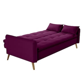 Sofá-cama Matrix Donna em Veludo com 200cm de Largura