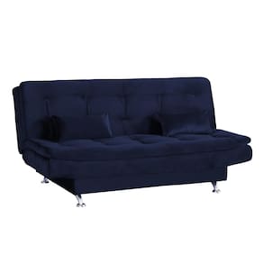 Sofá-cama Matrix Leone em Tecido Veludo Plush 180cm de Largura