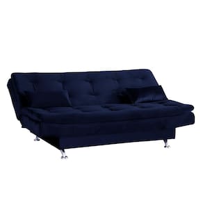 Sofá-cama Matrix Leone em Tecido Veludo Plush 180cm de Largura
