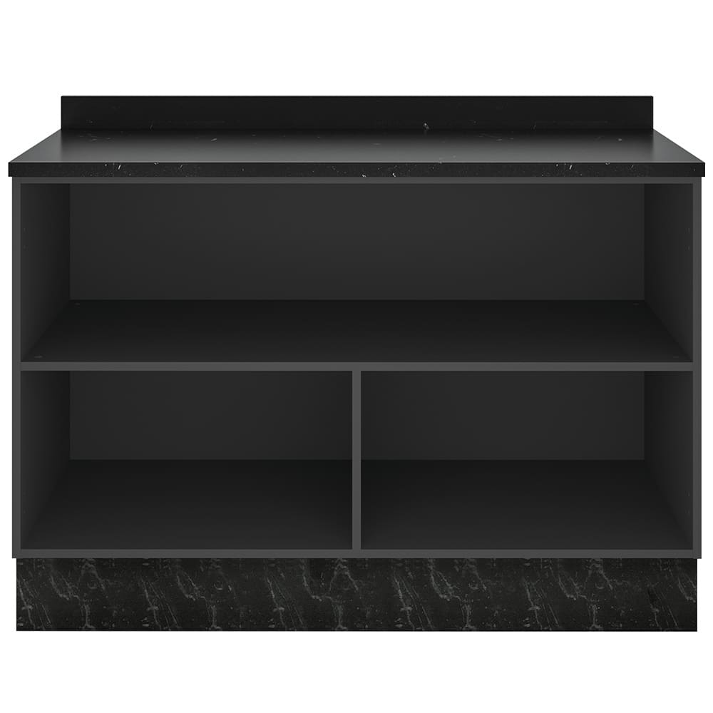 Balcão Bartira Linea 2 Portas 1 Prateleira - 120,1cm de largura - Cinza - 1