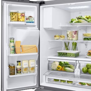 Geladeira Samsung Inverter French Door RF23R com Tecnologia Twin Cooling Plus e SmartThings (Wi-Fi) Inox - 536L