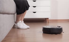 Aspirador de Pó Robô Wap Robot W100 com 3 Modos de Limpeza, Mop Automático e Inteligente - Bivolt