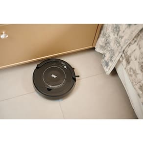 Aspirador de Pó Robô Wap Robot W100 com 3 Modos de Limpeza, Mop Automático e Inteligente - Bivolt