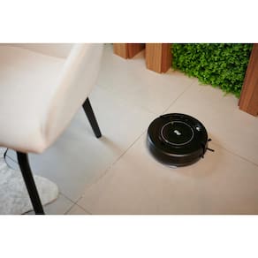 Aspirador de Pó Robô Wap Robot W100 com 3 Modos de Limpeza, Mop Automático e Inteligente - Bivolt