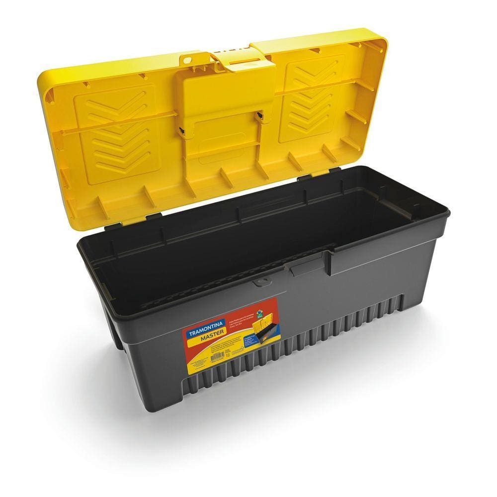 Caixa Plástica para Ferramentas Tramontina - 17 Polegadas - CAIXA PLASTICA PARA FERRAMENTAS 17 TRAMONTINA - 1
