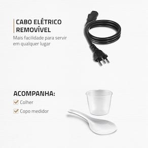 Panela Elétrica de Pressão Mondial PE-47 Pratic Cook 3L - Inox