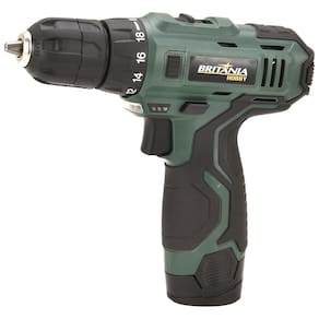 Parafusadeira/Furadeira Britânia Hobby BPF03M 3/8" Bateria de Lítio 12V com Maleta, 6 Bits e 6 Brocas