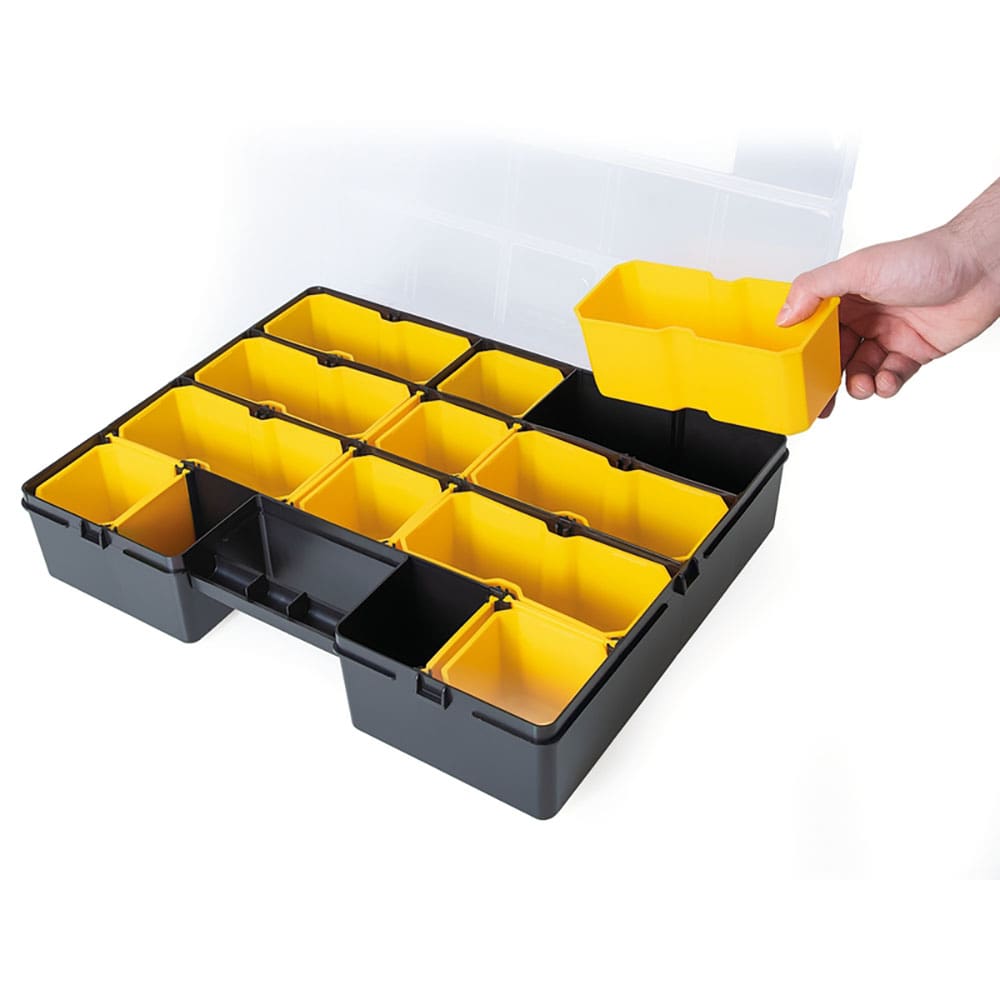 Maleta Organizadora Plástica Tramontina Master 17” com 11 Módulos - MALETA ORGANIZADORA PLASTICA 17 - 2