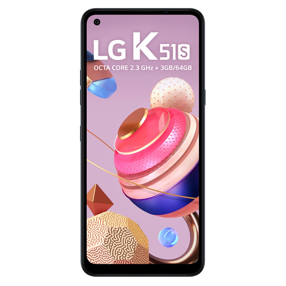 Smartphone LG K51S Titânio 64GB, RAM de 3GB, Tela de 6,55" HD+ 20:9, Inteligência Artificial, Câmera Quádrupla e Processador Octa-Core 2.3