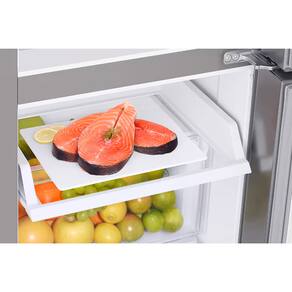 Geladeira Samsung Inverter Frost Free Side By Side RS65R 3 Portas com Tecnologia Exclusiva SpaceMax Inox Look - 602L