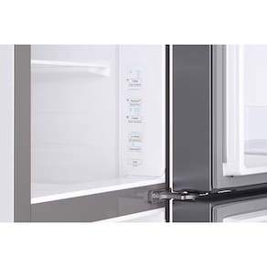 Geladeira Samsung Inverter Frost Free Side By Side RS65R 3 Portas com Tecnologia Exclusiva SpaceMax Inox Look - 602L