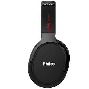 Fone de Ouvido Sem Fio Philco Headphone PFO01BTP Wave - Preto
