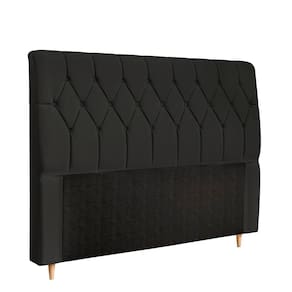 Cabeceira para Cama Queen Size Dobue Palladium com 160cm de Largura - Preto - 1