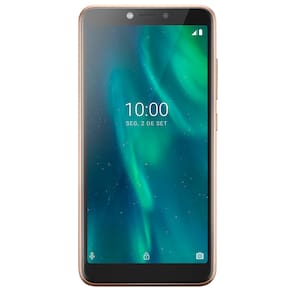 Smartphone Multilaser F P9131 Dourado com 32GB, 1GB de RAM, Tela 5.5”, Android 9, Dual Chip, Câmera 5MP, 3G, Sensor de Digitais e Processador Quad cor