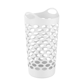 Cesta Coza Alta Bubble Branco - 42,5 x 65,5cm
