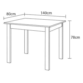 Mesa de Jantar Aço Nobre 0388 Kansas - Cromado - Cromado - Wengue - 1