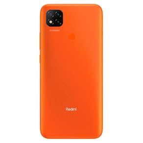 Smartphone Xiaomi Redmi 9C Laranja 64GB, Tela de 6.53", 3GB de RAM, Câmera Traseira Tripla, Android 10 e Processador Octa-Core