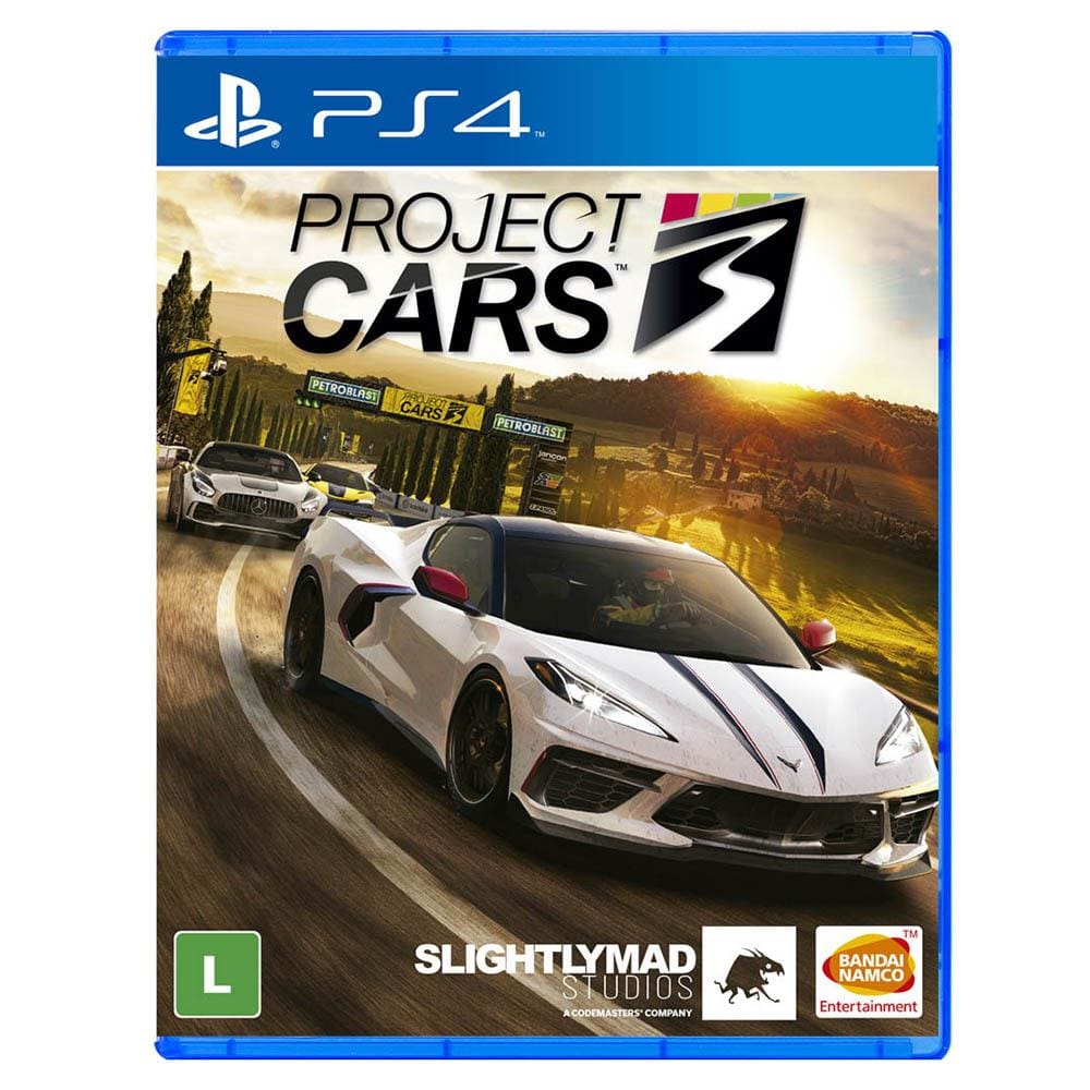 Jogo Project Cars 3 - PS4 - Shopping TudoAzul