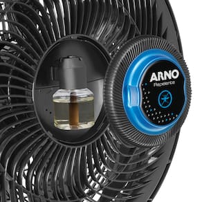 Ventilador de Mesa Arno Ultra Silence Force Repelente VD55 40cm, 6 Pás, 3 Velocidades - Preto
