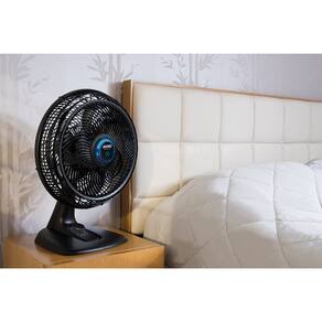Ventilador de Mesa Arno Ultra Silence Force Repelente VD55 40cm, 6 Pás, 3 Velocidades - Preto