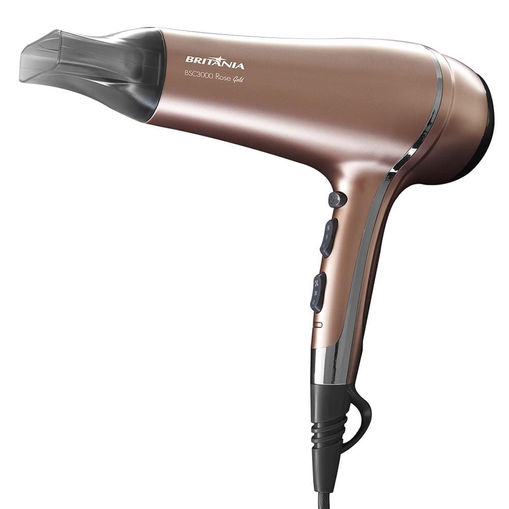 Secador de Cabelo Britânia BSC3000 Rose Gold 2000W - 110v - 1
