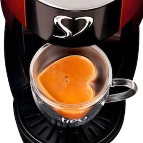 Cafeteira Espresso TRES 3 Corações Touch Automática - Vermelha - 220V - 3