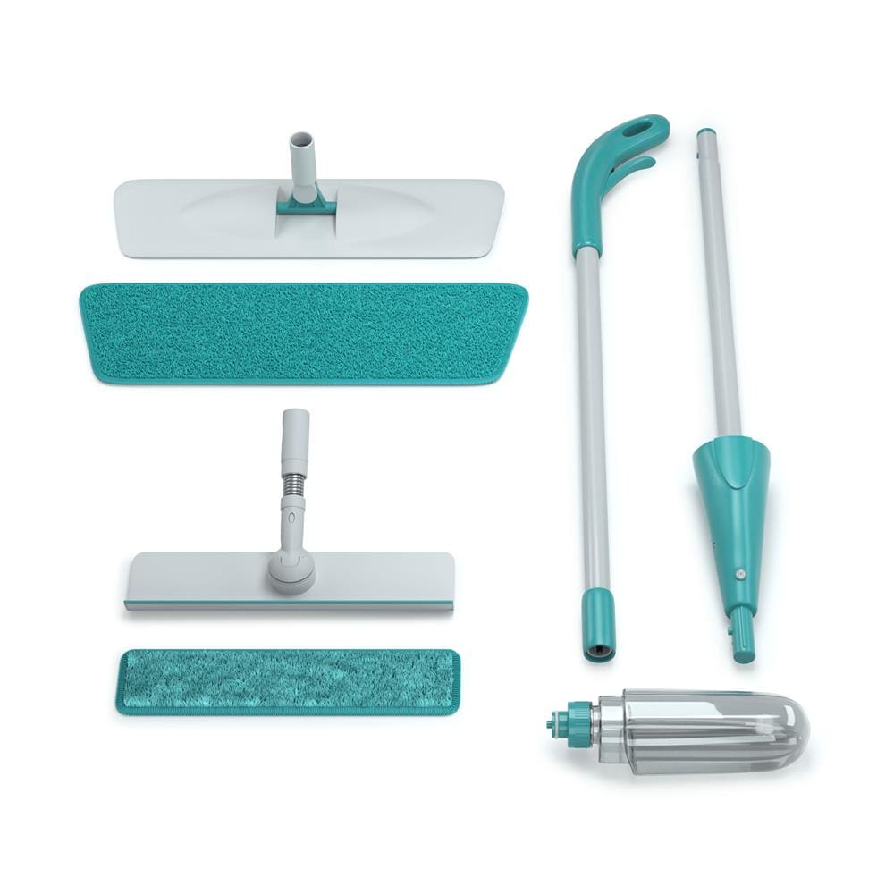 Mop Spray 2 em 1 FlashLimp com Compartimento para Produto de Limpeza – Verde Esmeralda - 2