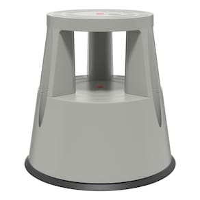 Escada Móvel FlashLimp com Rodízios – Cinza