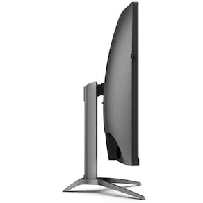 Monitor Gamer Curvo 31,5" AOC Agon AG323FCXE Tela Widescreen, Full HD,165Hz, 1ms e AMD FreeSync Premium - Preto