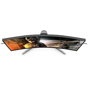 Monitor Gamer Curvo 31,5" AOC Agon AG323FCXE Tela Widescreen, Full HD,165Hz, 1ms e AMD FreeSync Premium - Preto